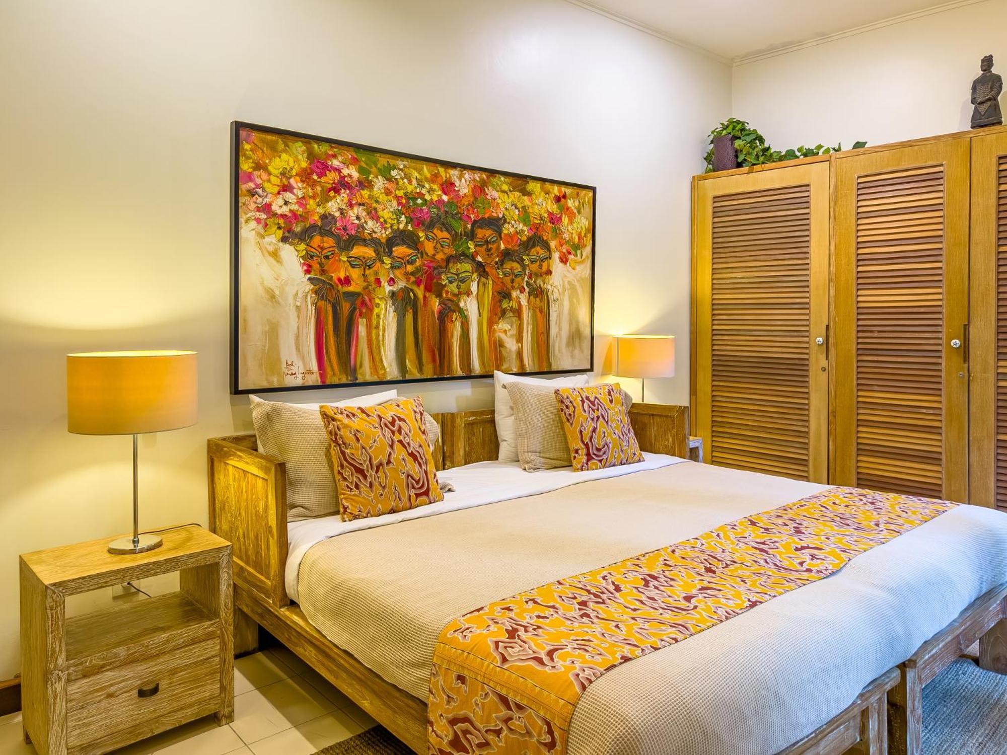 Villa Bugis Drupadi Seminyak Rum bild
