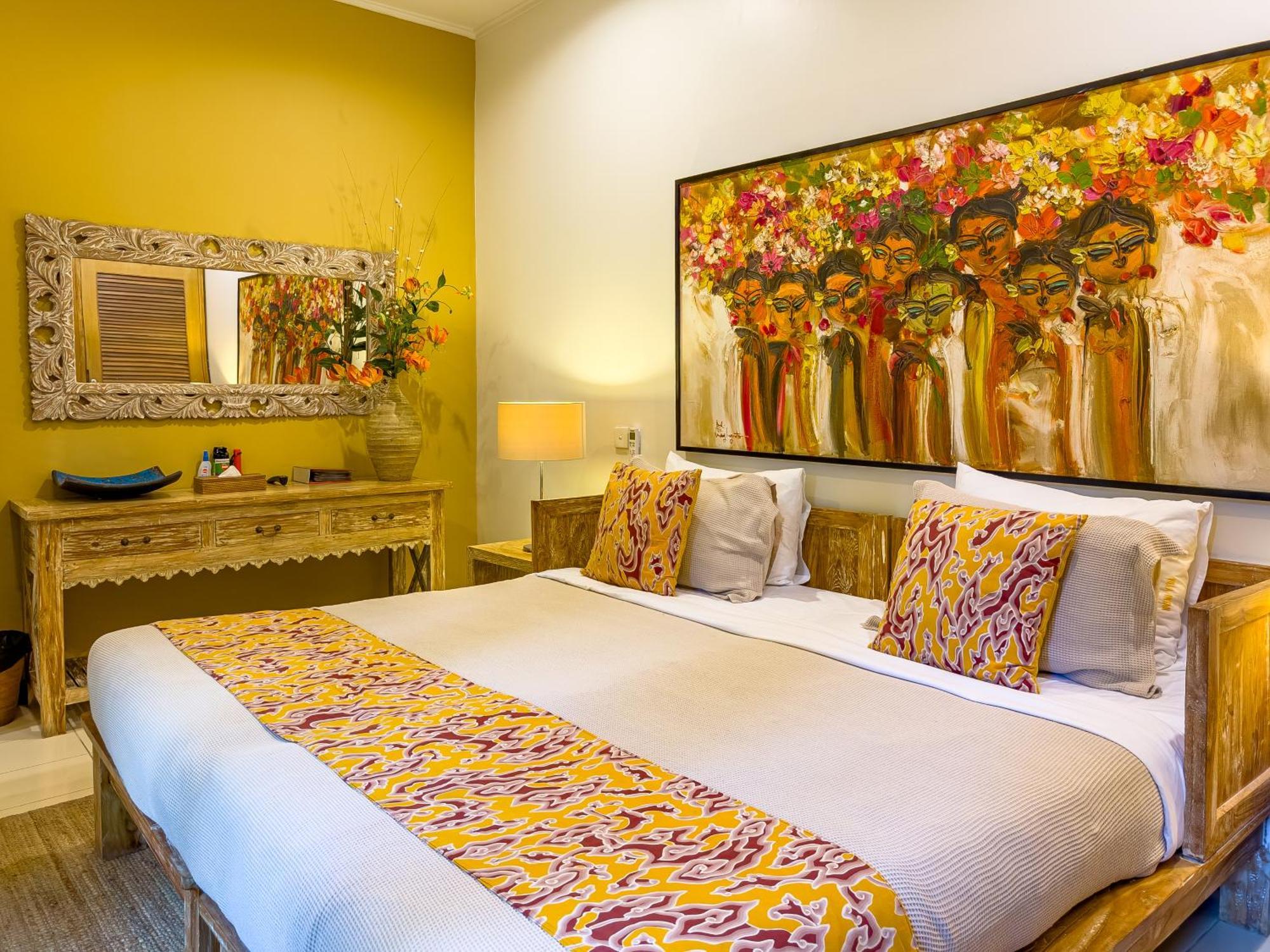 Villa Bugis Drupadi Seminyak Rum bild